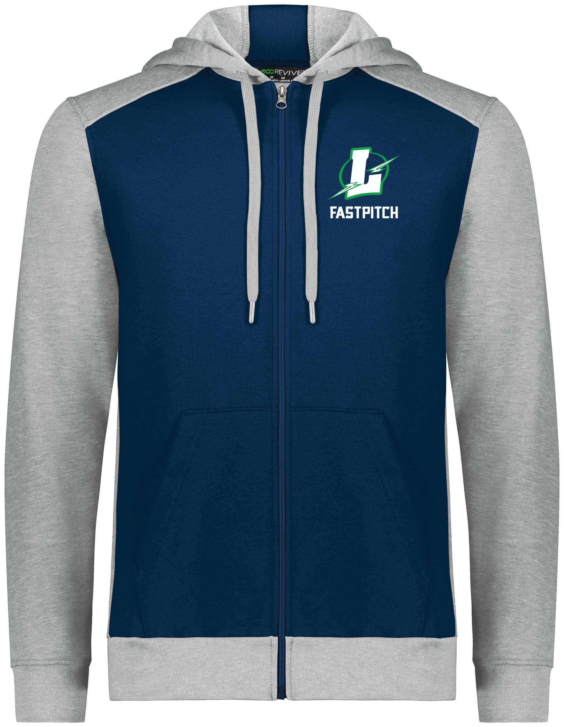 Lapeer Fastpitch Three Season Full Zip Hooded Sweatshirt