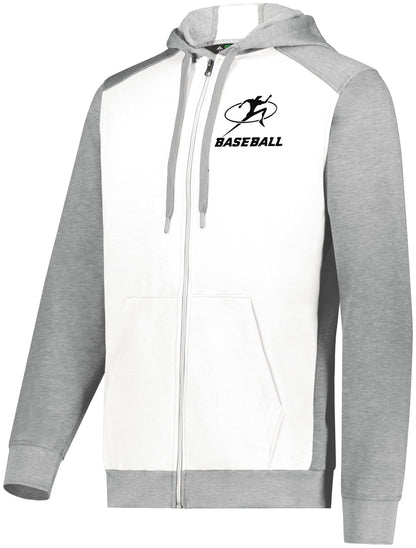 Legacy Baseball Three Season Full Zip Hooded Sweatshirt