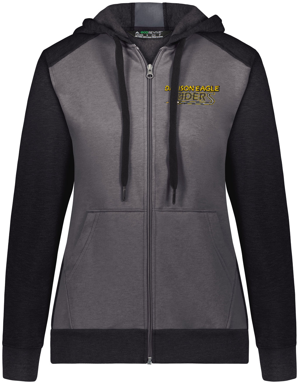 Davison Eagle Riders Three Season Full Zip Hooded Sweatshirt