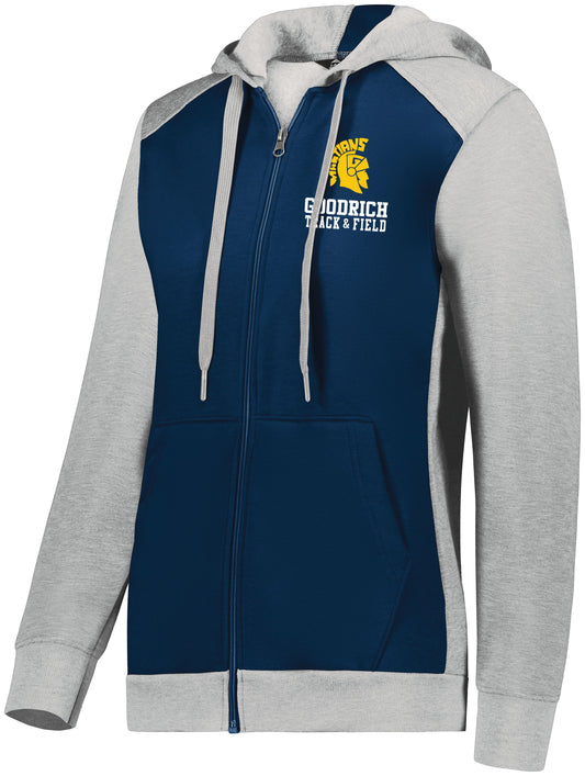 Goodrich Track & Field Three Season Full Zip Hooded Sweatshirt