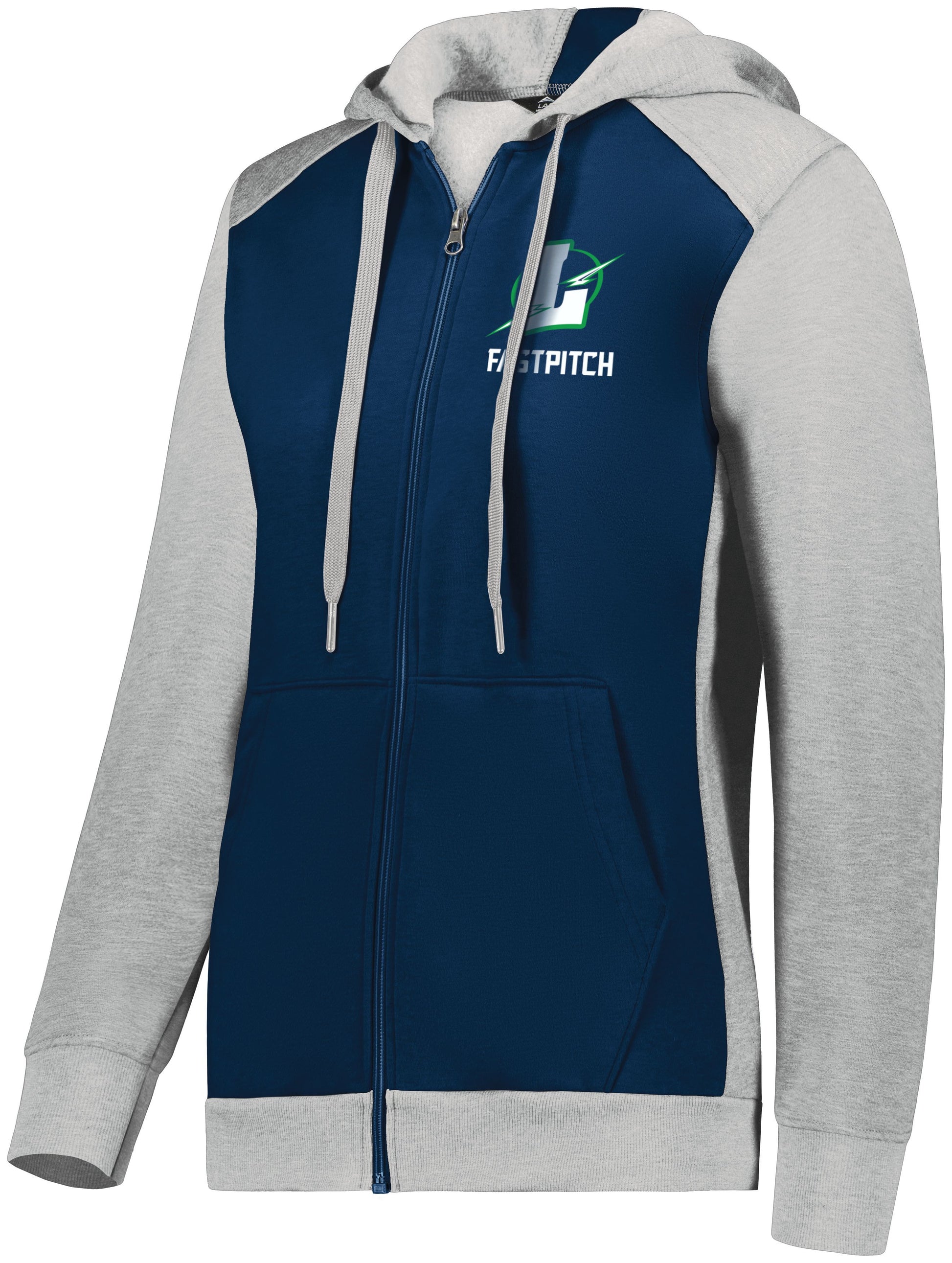 Lapeer Fastpitch Three Season Full Zip Hooded Sweatshirt
