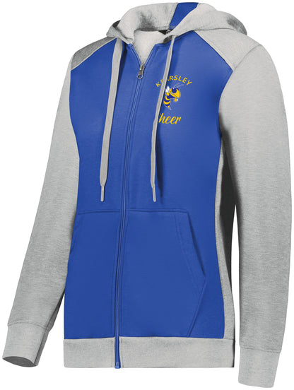 Kearsley Cheer Three Season Full Zip Hooded Sweatshirt