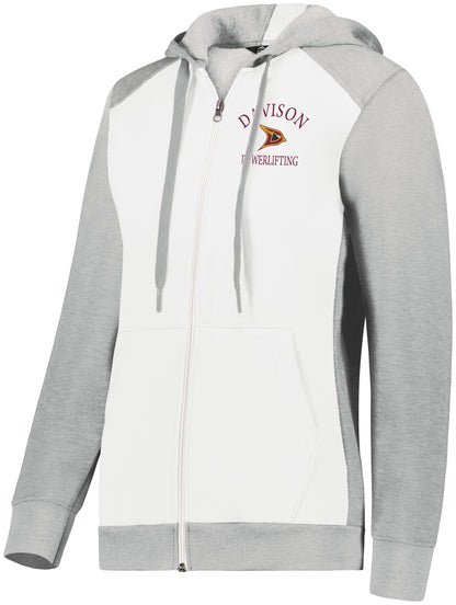 Davison Powerlifting Three Season Full Zip Hooded Sweatshirt