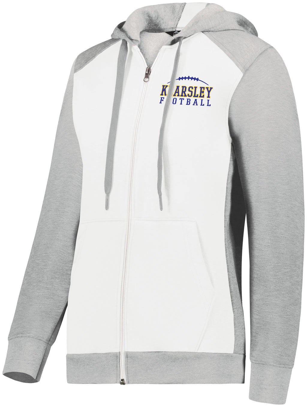 Kearsley Football Three Season Full Zip Hooded Sweatshirt