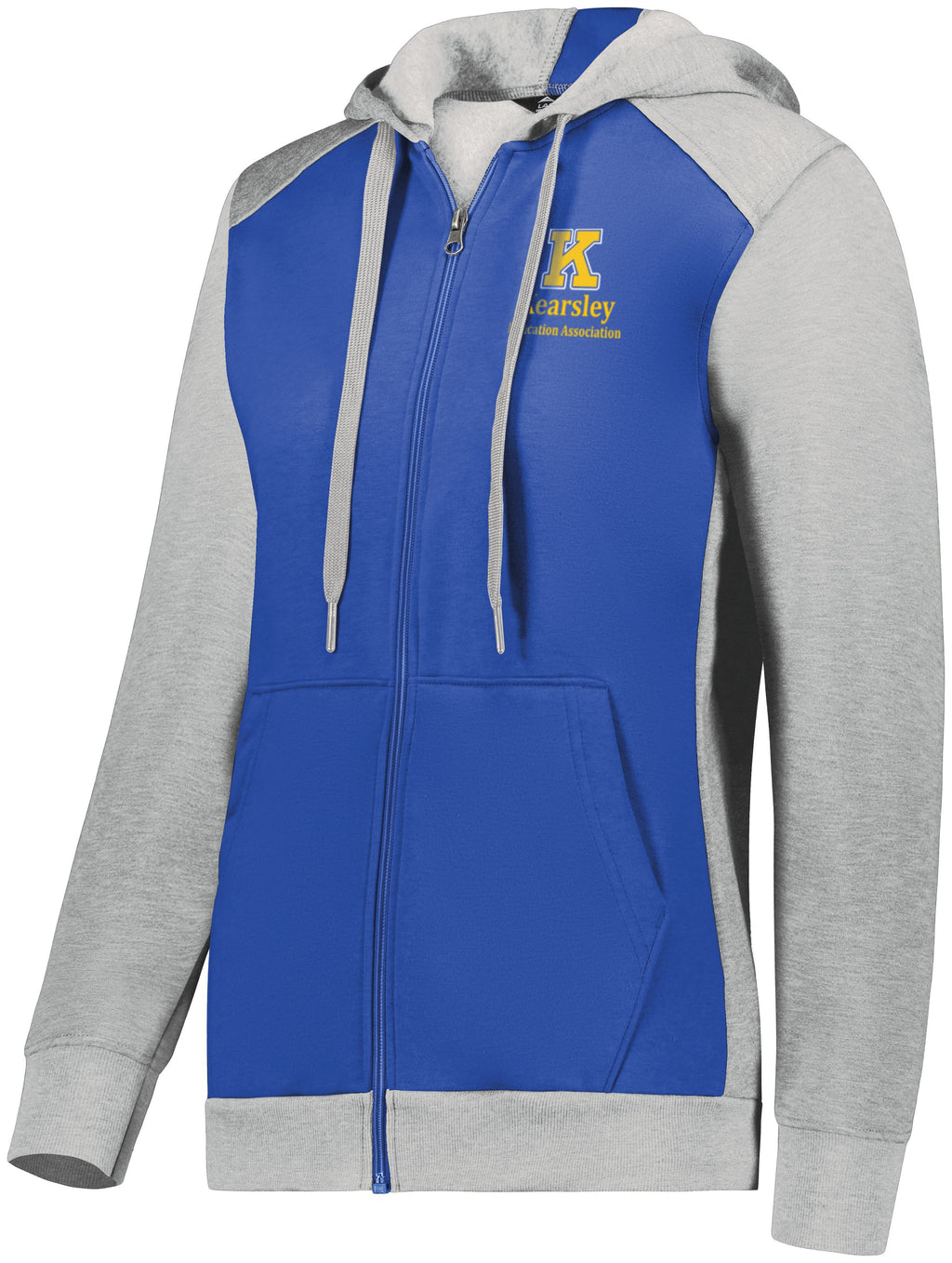 Kearsley Education Association Three Season Full Zip Hooded Sweatshirt