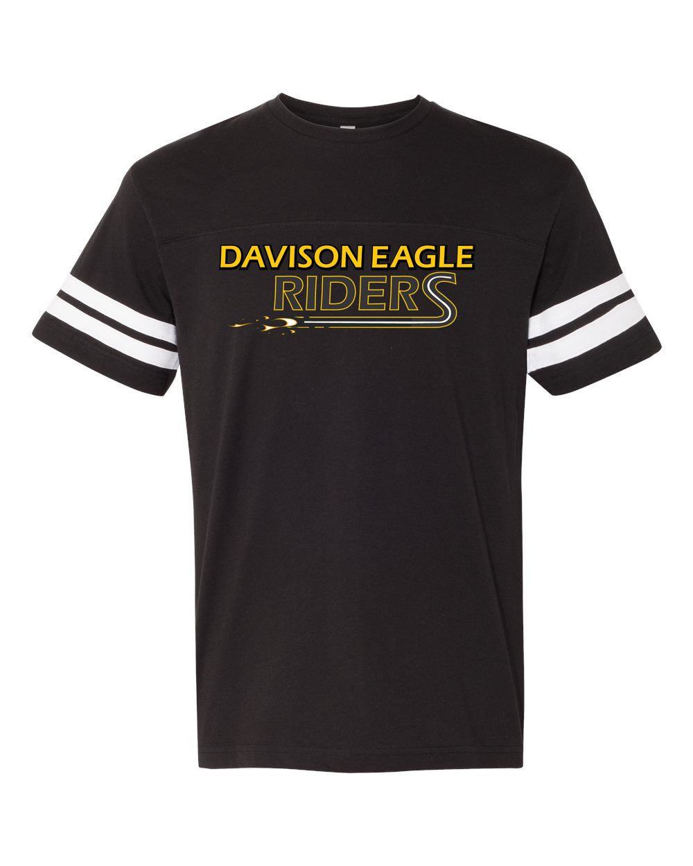 Davison Eagle Riders Stripe Jersey Tee