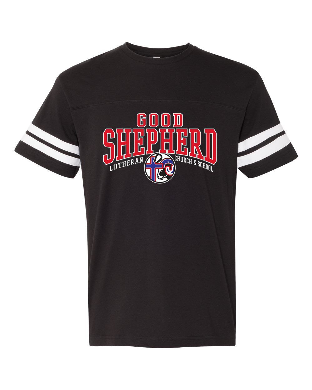 Good Shepherd Stripe Jersey Tee
