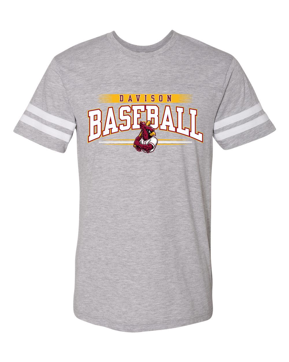 Davison Baseball Club Stripe Jersey Tee