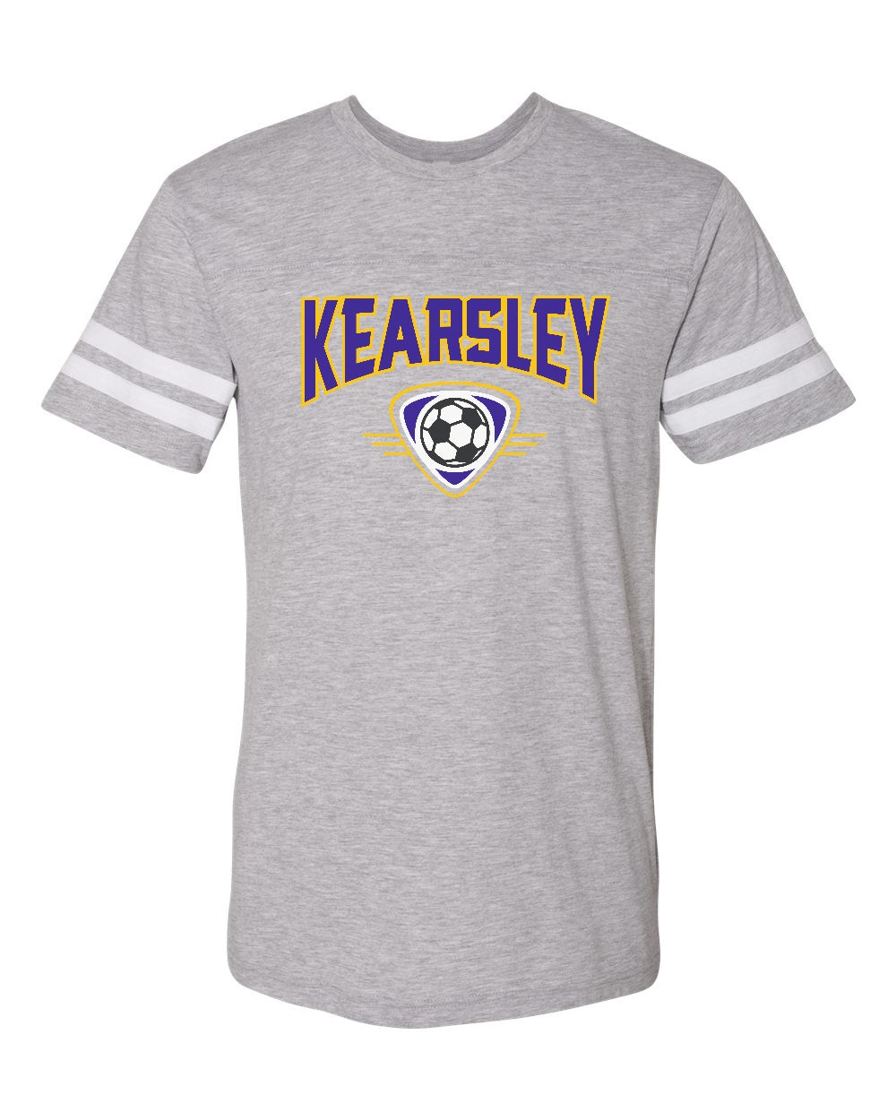 Kearsley Soccer Stripe Jersey Tee