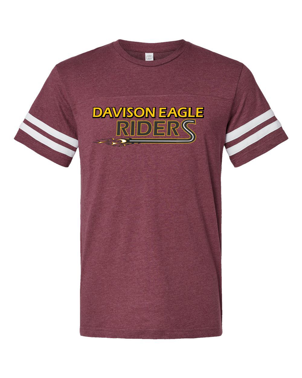 Davison Eagle Riders Stripe Jersey Tee