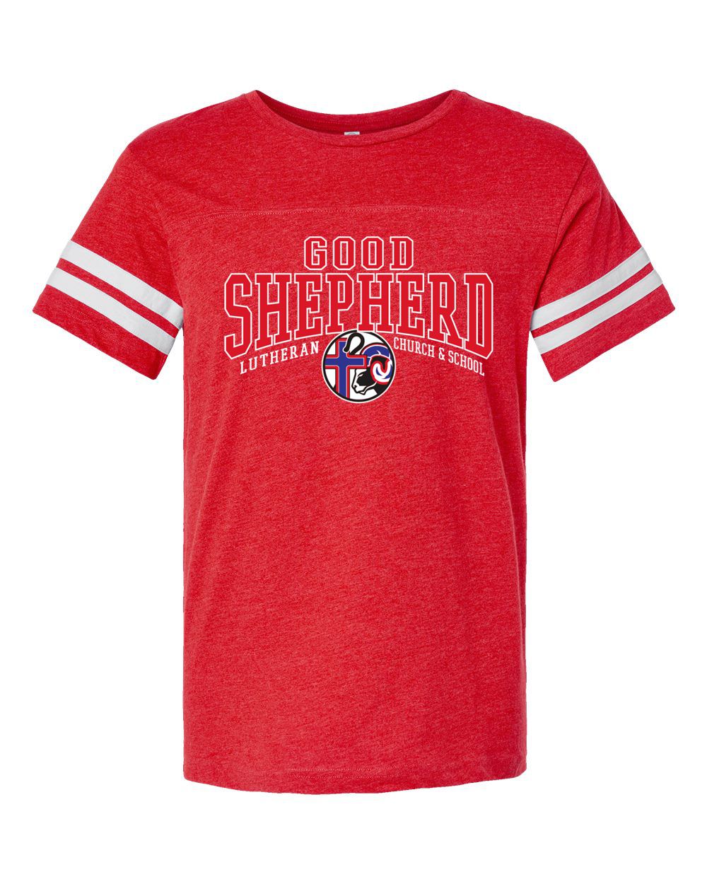 Good Shepherd Stripe Jersey Tee