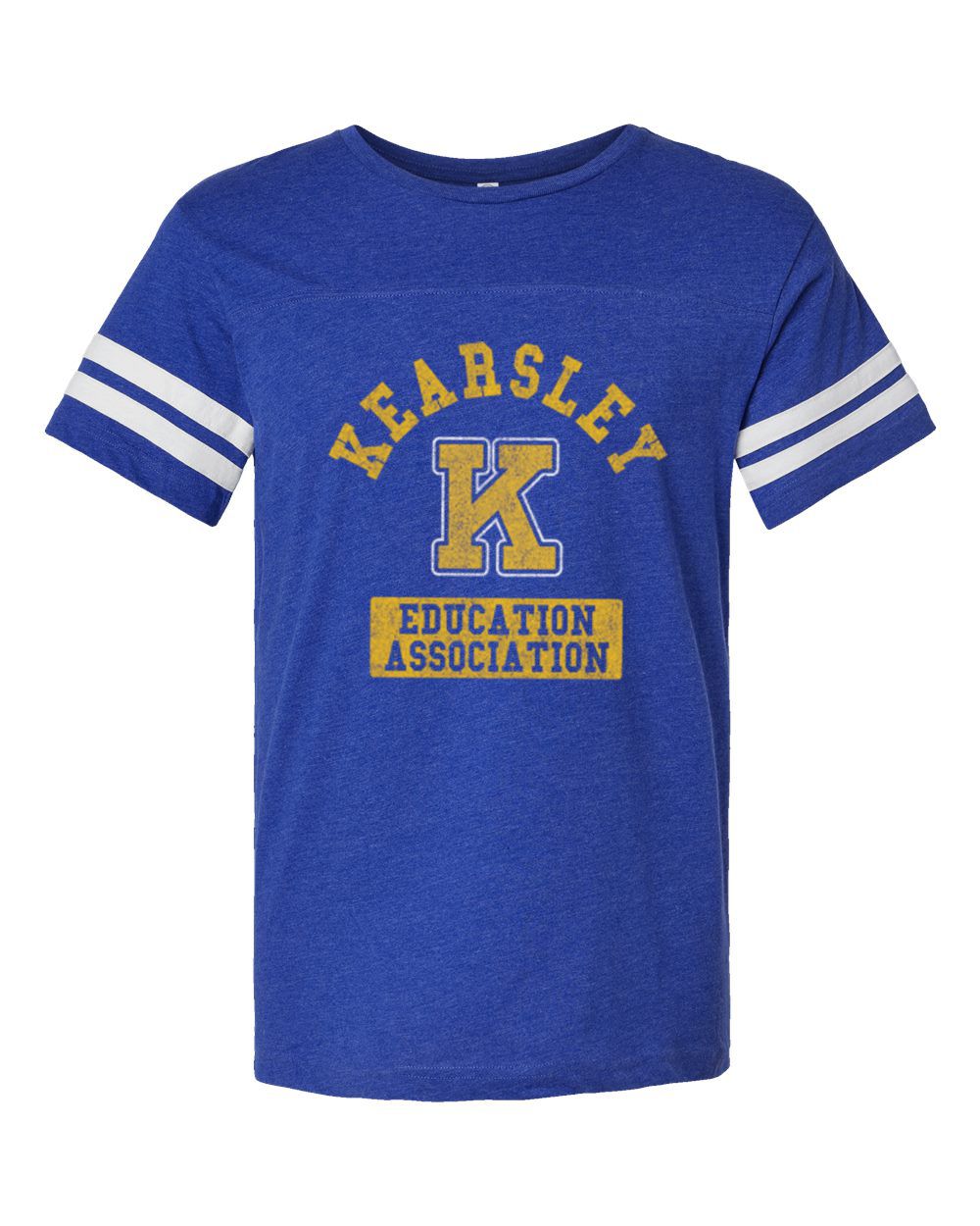 Kearsley Education Association Stripe Jersey Tee