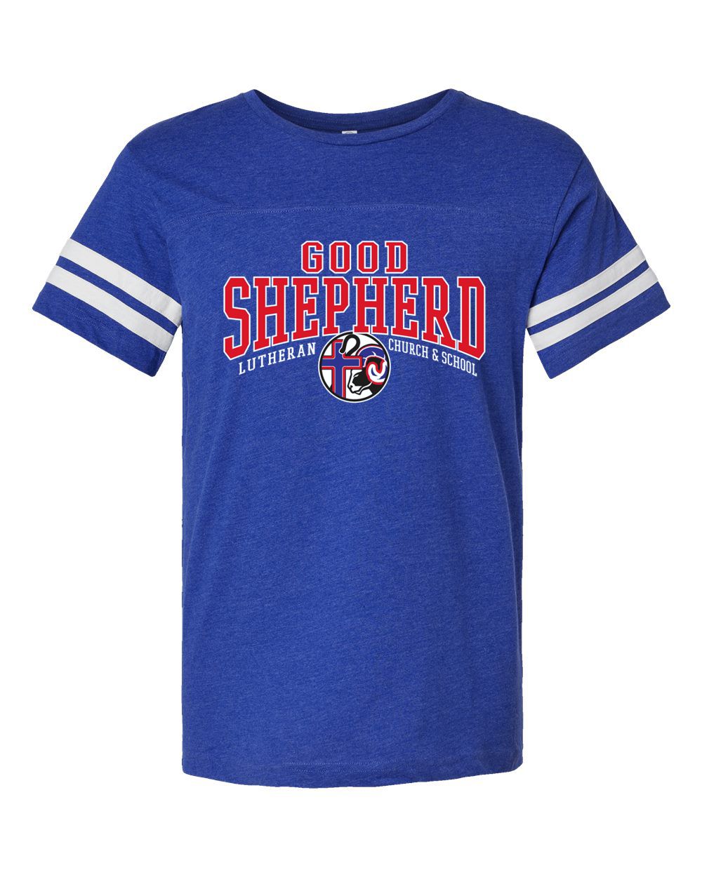 Good Shepherd Stripe Jersey Tee