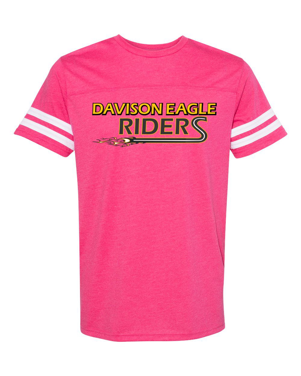 Davison Eagle Riders Stripe Jersey Tee
