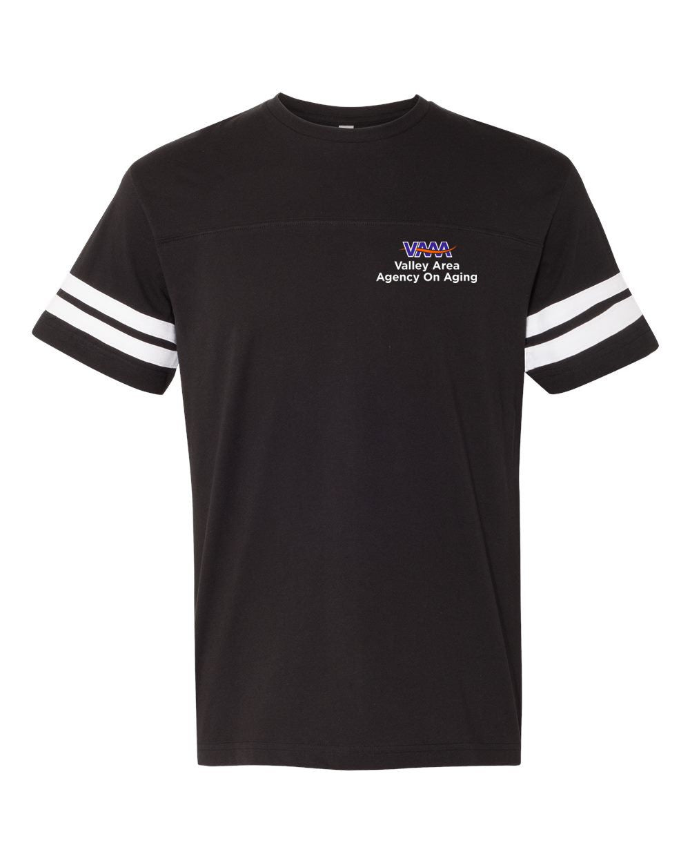 Valley Area Agency On Aging Stripe Jersey Tee