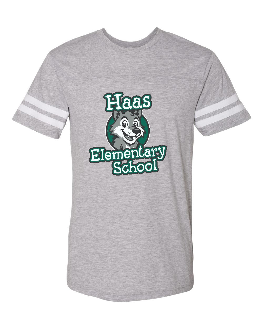Haas Elementary Stripe Jersey Tee