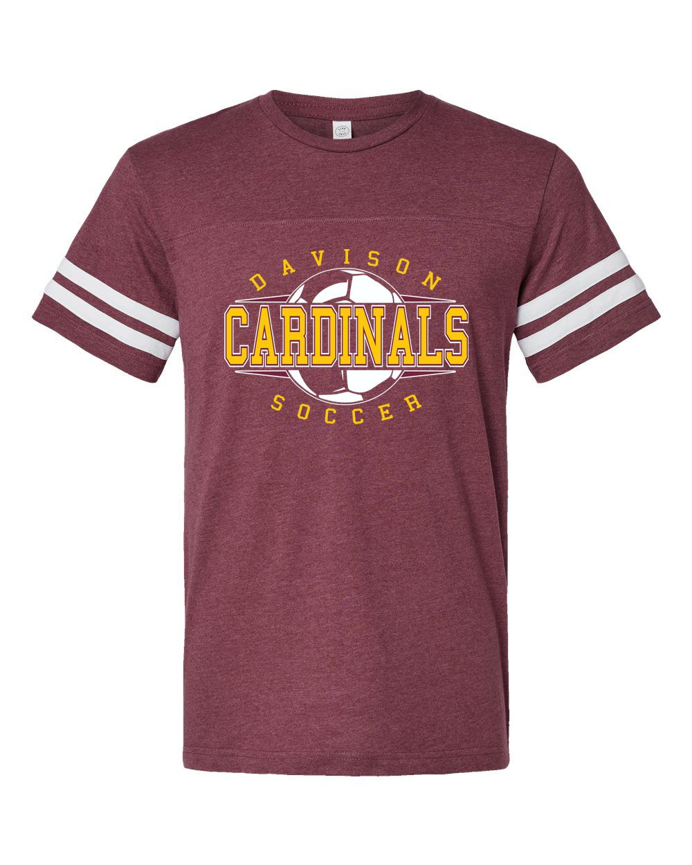 Davison Soccer Stripe Jersey Tee