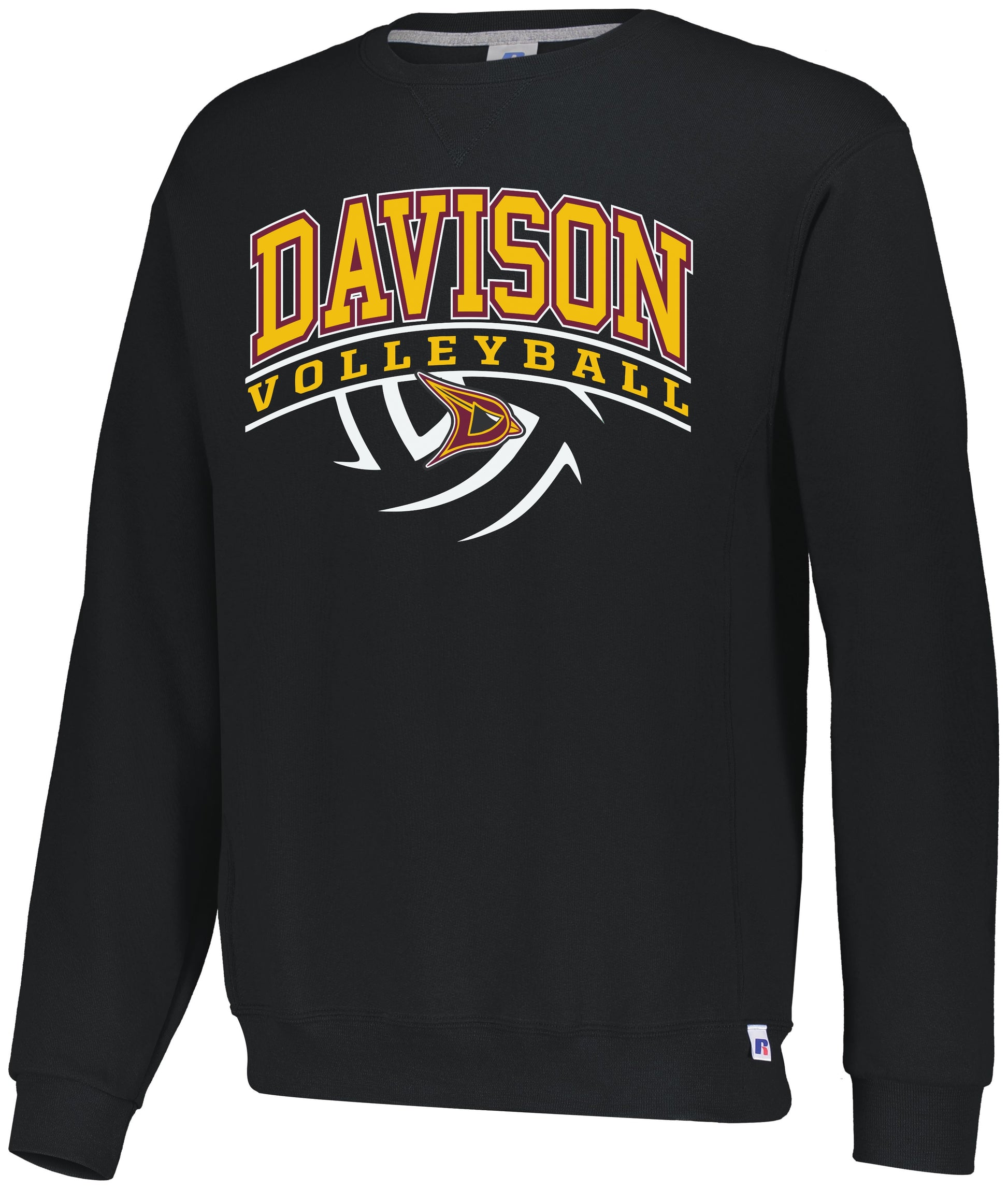 Davison Volleyball Dri-Power Crew Sweatshirt