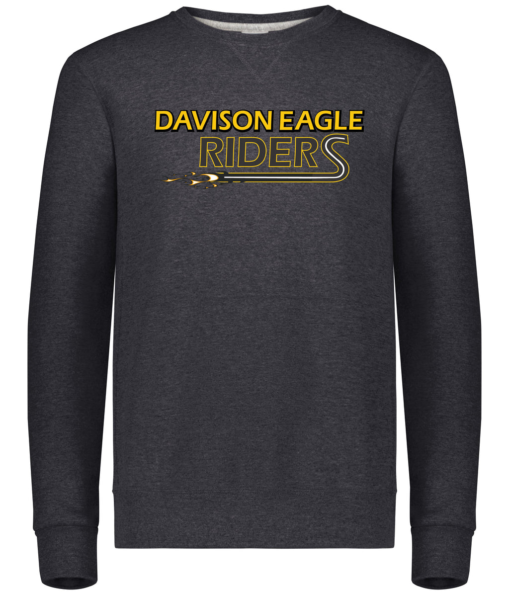 Davison Eagle Riders Dri-Power Crew Sweatshirt