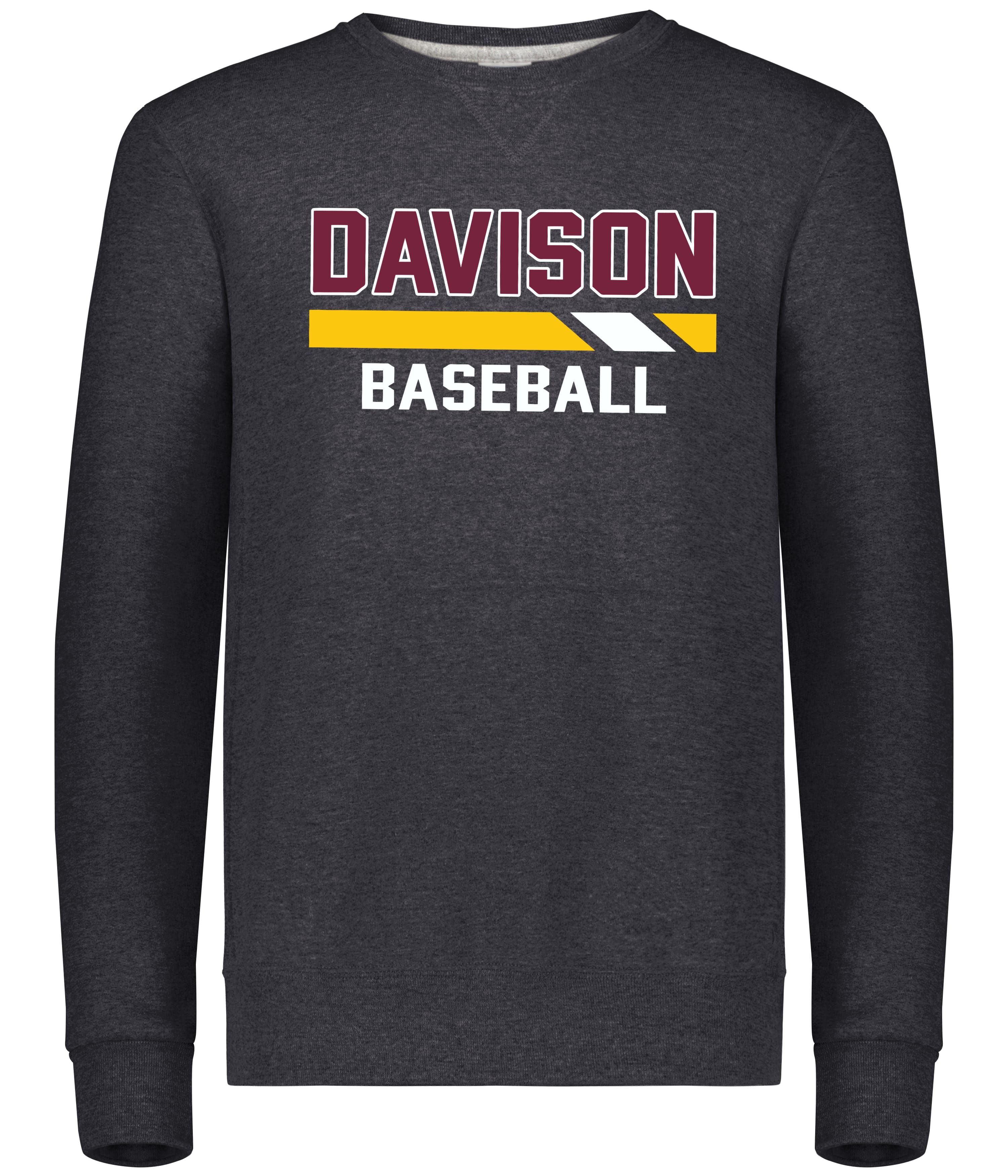 Davison Baseball Dri-Power Crew Sweatshirt
