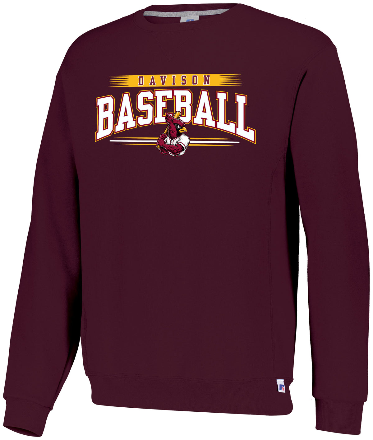 Davison Baseball Club Dri-Power Crew Sweatshirt