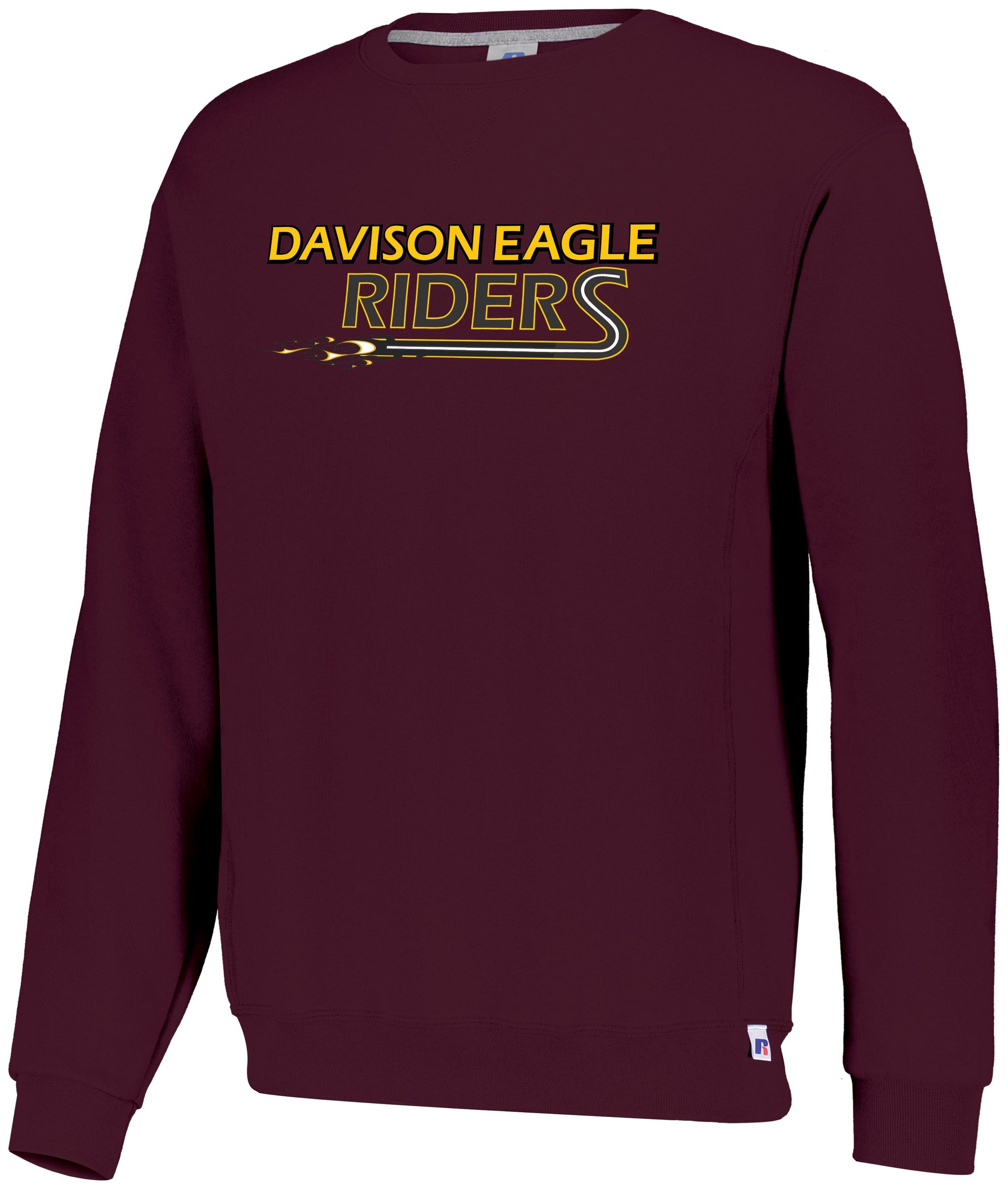 Davison Eagle Riders Dri-Power Crew Sweatshirt