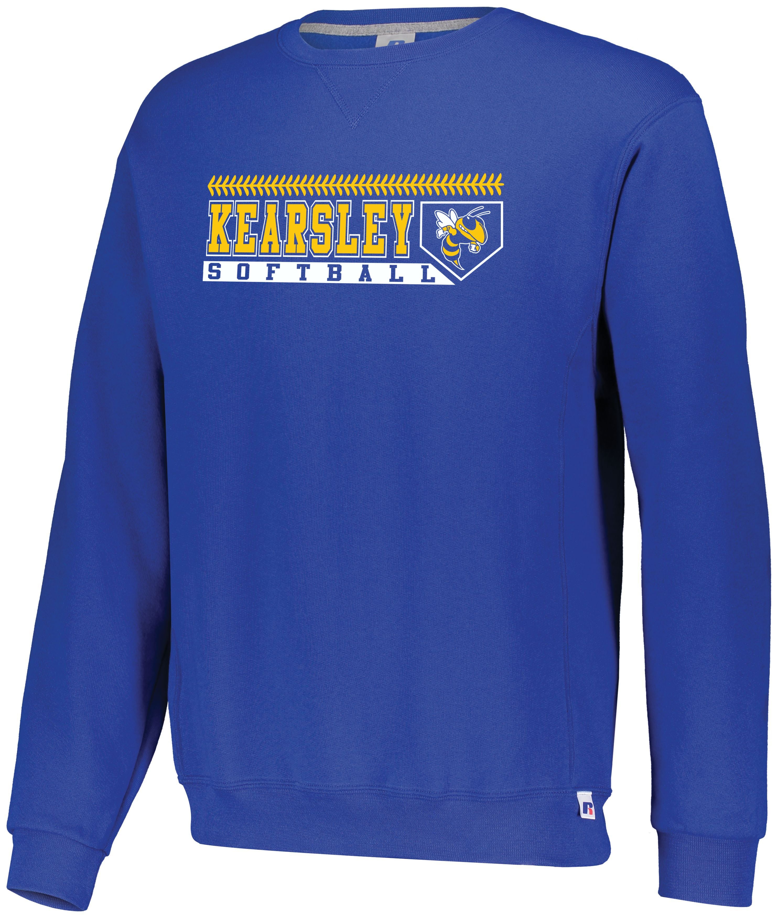 Kearsley Softball Dri-Power Crew Sweatshirt