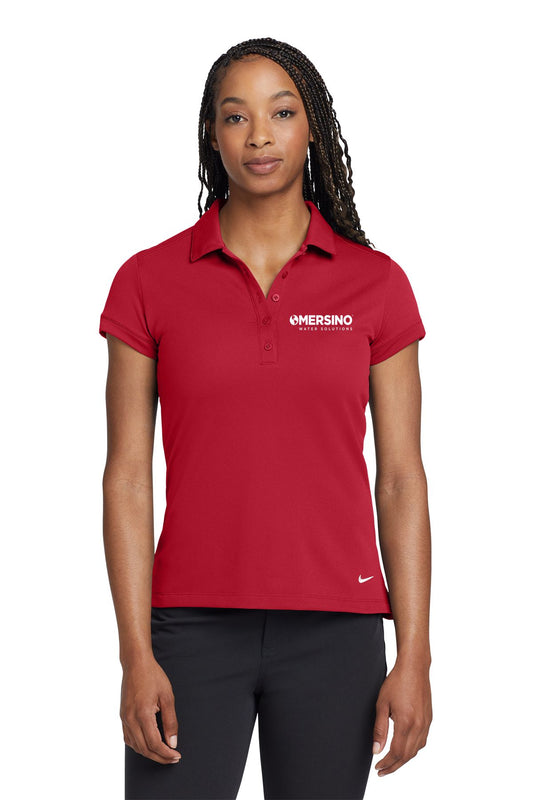 Mersino Nike Women's Dri-FIT Solid Icon Pique Modern Fit Polo