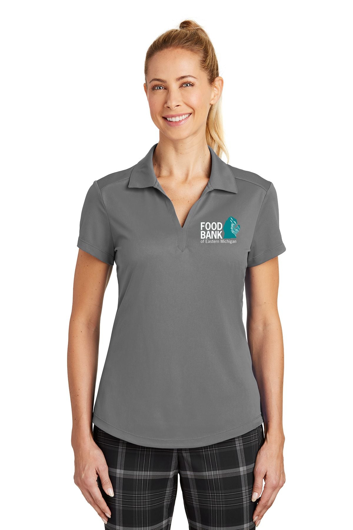 Food Bank of Eastern Michigan Ladies Nike Dri-FIT Legacy Polo