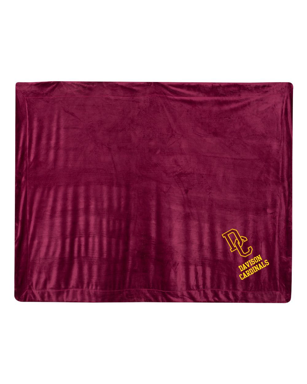 Davison Cardinals Sherpa Blanket