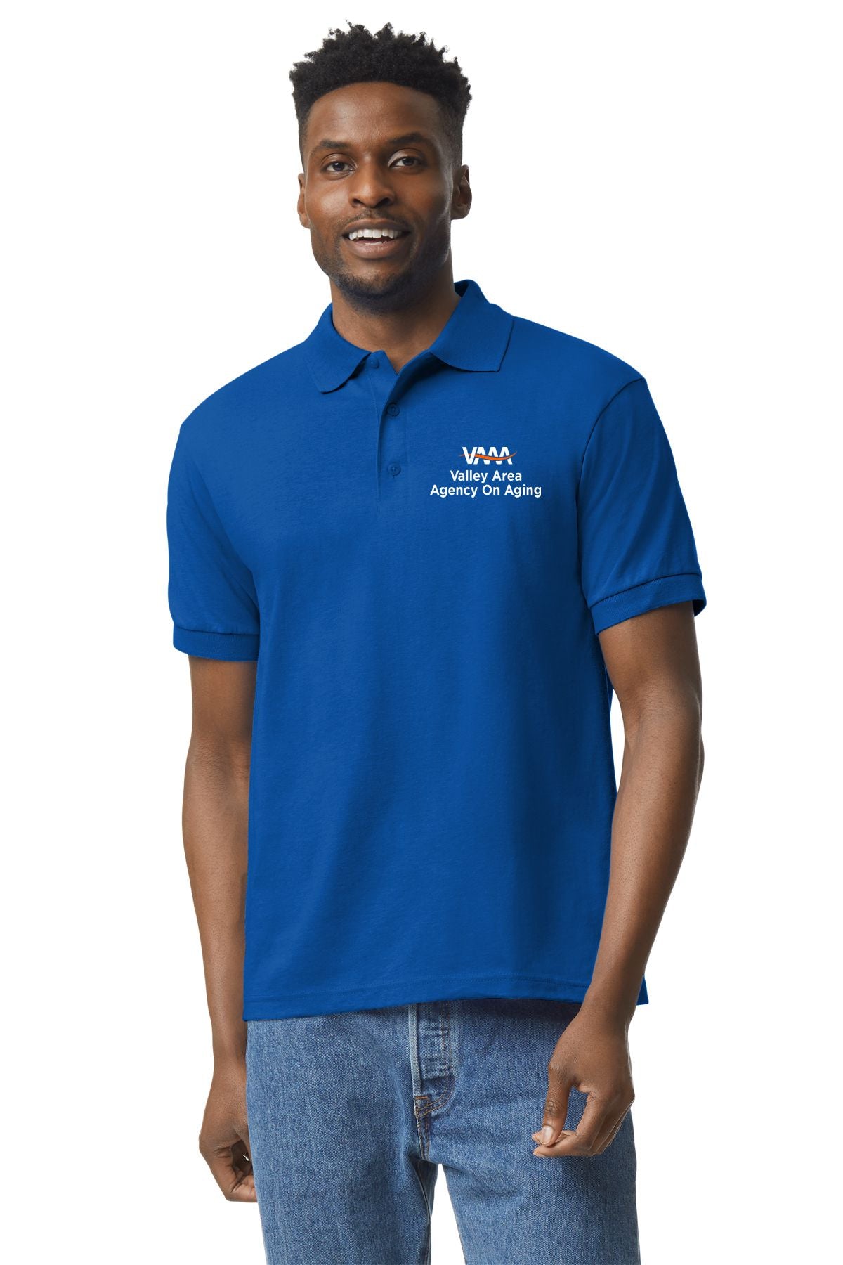 Valley Area Agency On Aging DryBlend® Adult Jersey Sport Shirt