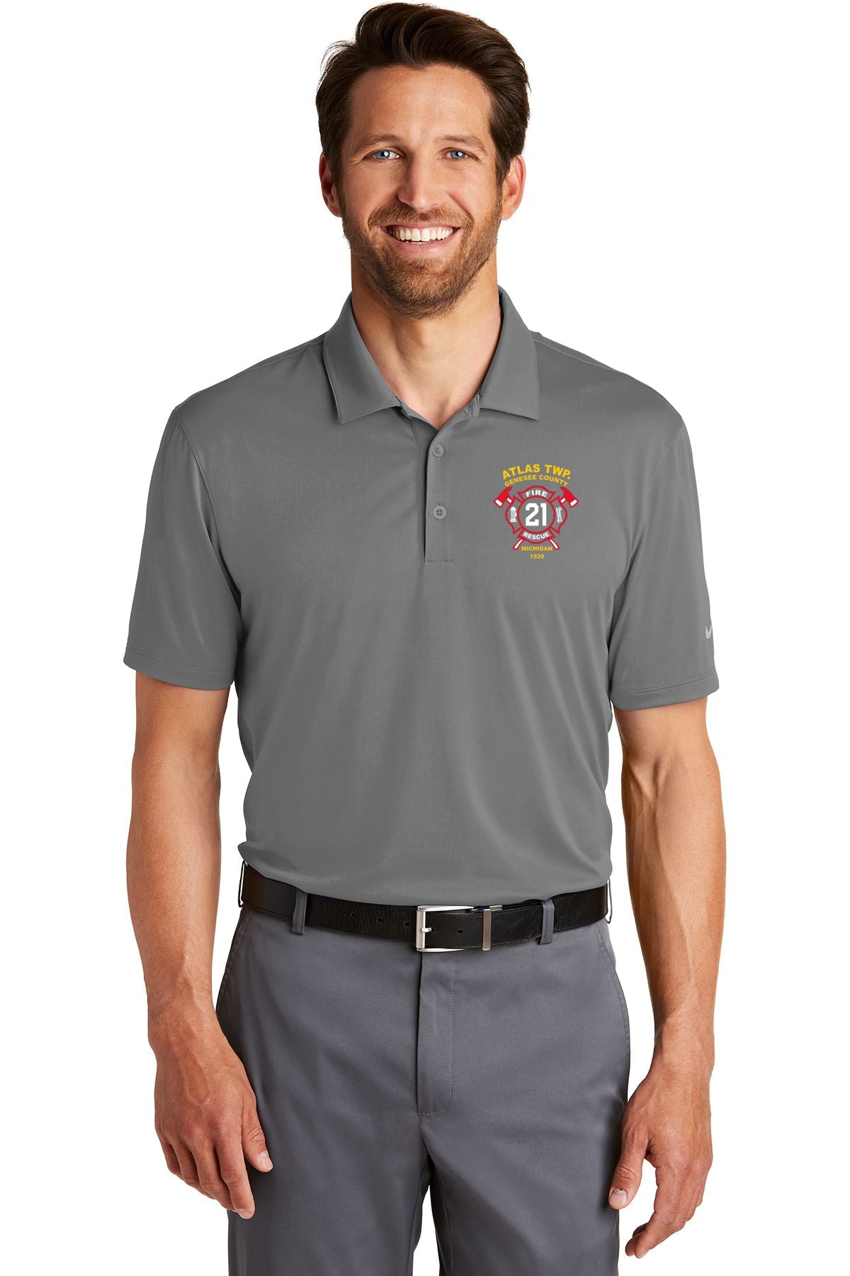 Atlas TWP Fire Department Nike Dri-FIT Legacy Polo