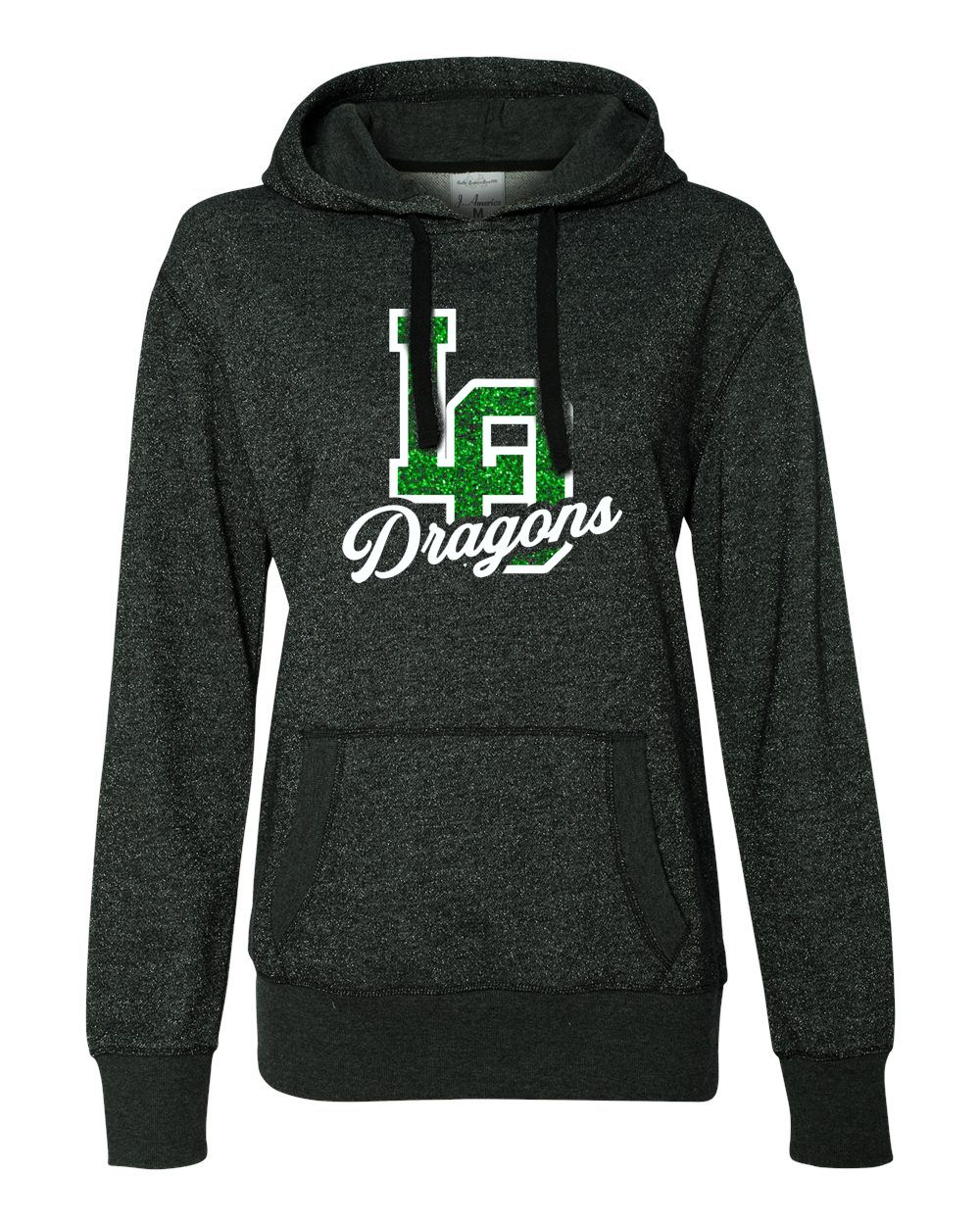 Lake Orion Glitter-on-Glitter Ladies Hoodie