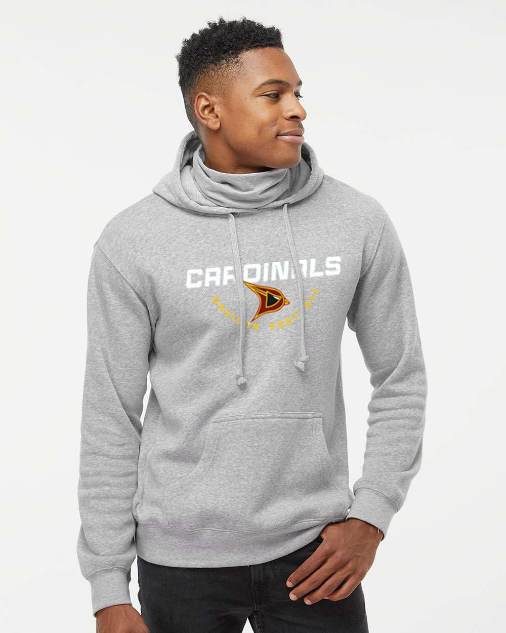 Davison Football 2024 Gaiter Fleece Hooded Sweatshirt