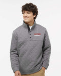 Davison Cardinals Quilted Snap Pullover