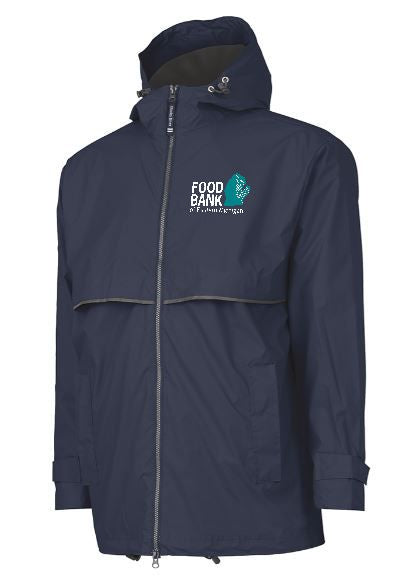 Food Bank of Eastern Michigan Ladies New Englander Rain Jacket