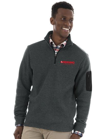 Mersino Heathered Fleece Pullover