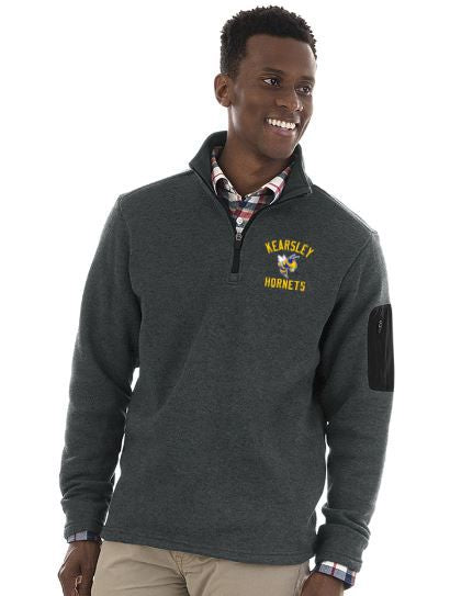 Kearsley Hornets Heathered Fleece Pullover