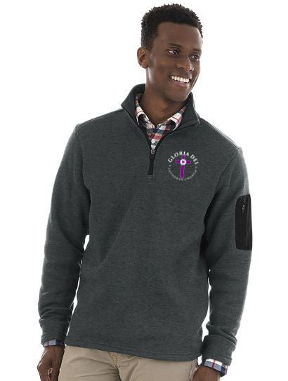 Gloria Dei Lutheran Church Heathered Fleece Pullover