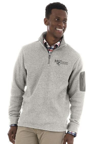 Human Development Commission Heathered Fleece Pullover