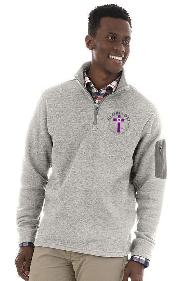 Gloria Dei Lutheran Church Heathered Fleece Pullover