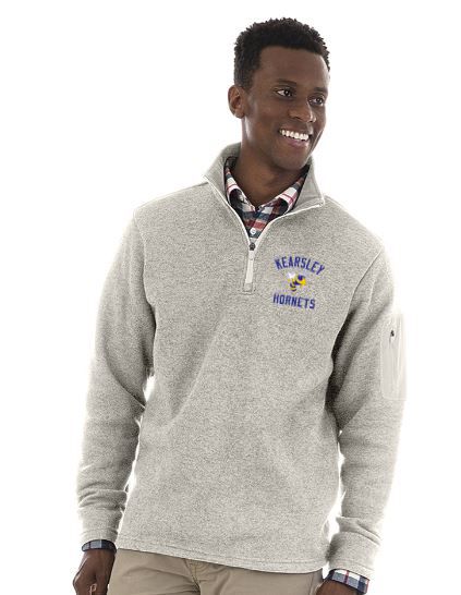 Kearsley Hornets Heathered Fleece Pullover