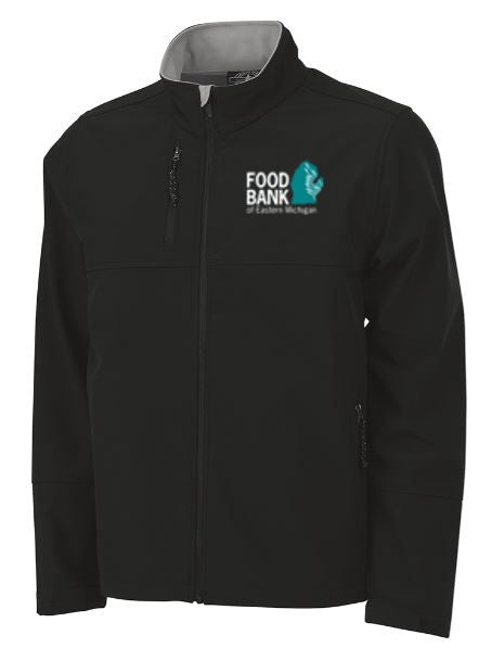 Food Bank of Eastern Michigan Mens Ultima Softshell Jacket