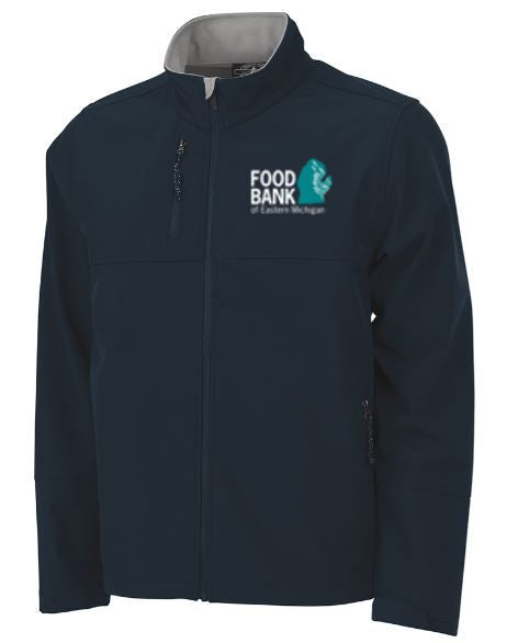 Food Bank of Eastern Michigan Mens Ultima Softshell Jacket