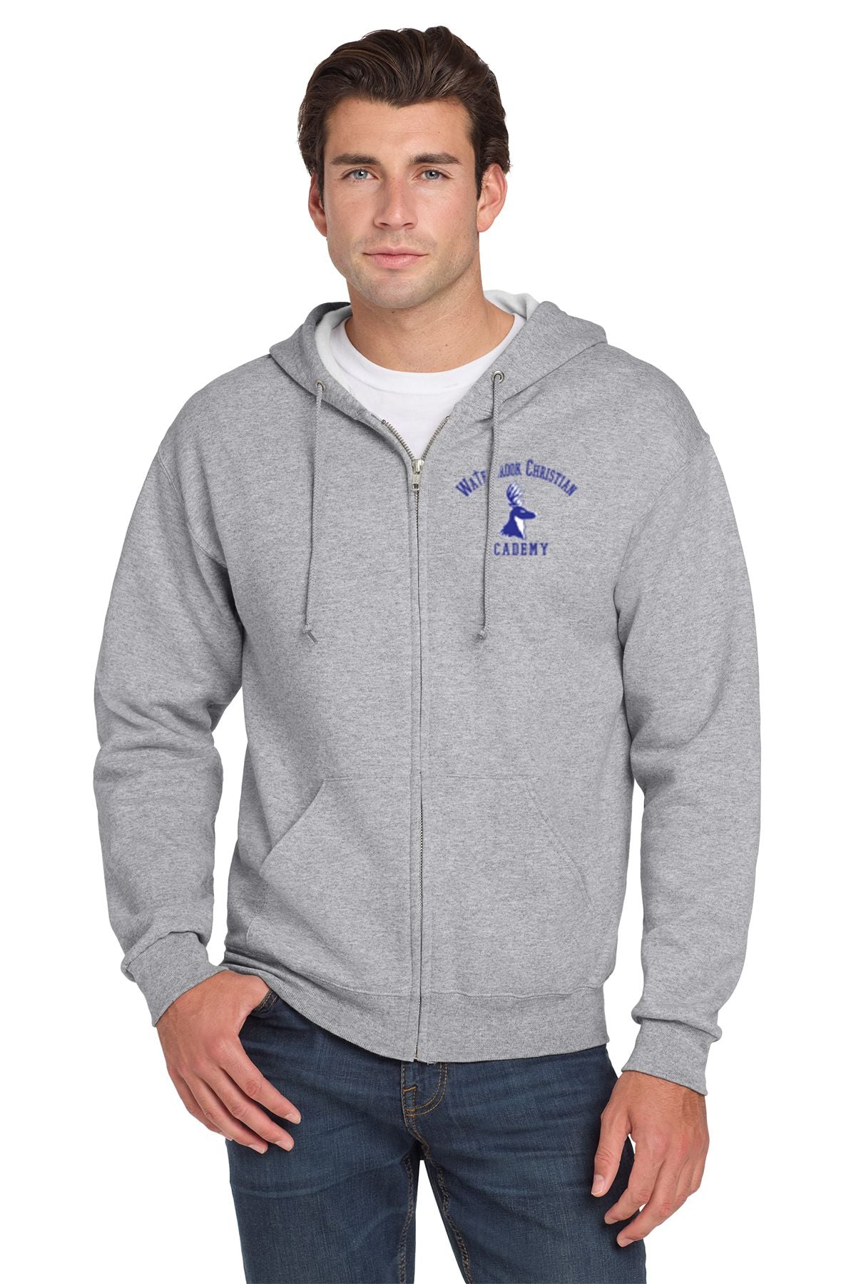 Waterbrook Christian Academy Hooded Full Zip Jacket