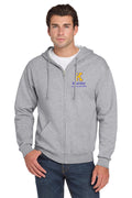Kearsley Education Association Full Zip Hooded Sweatshirt