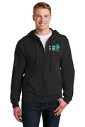 Food Bank of Eastern Michigan Full Zip Hooded Sweatshirt