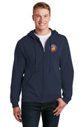 USA Prime Softball Full Zip Hooded Sweatshirt