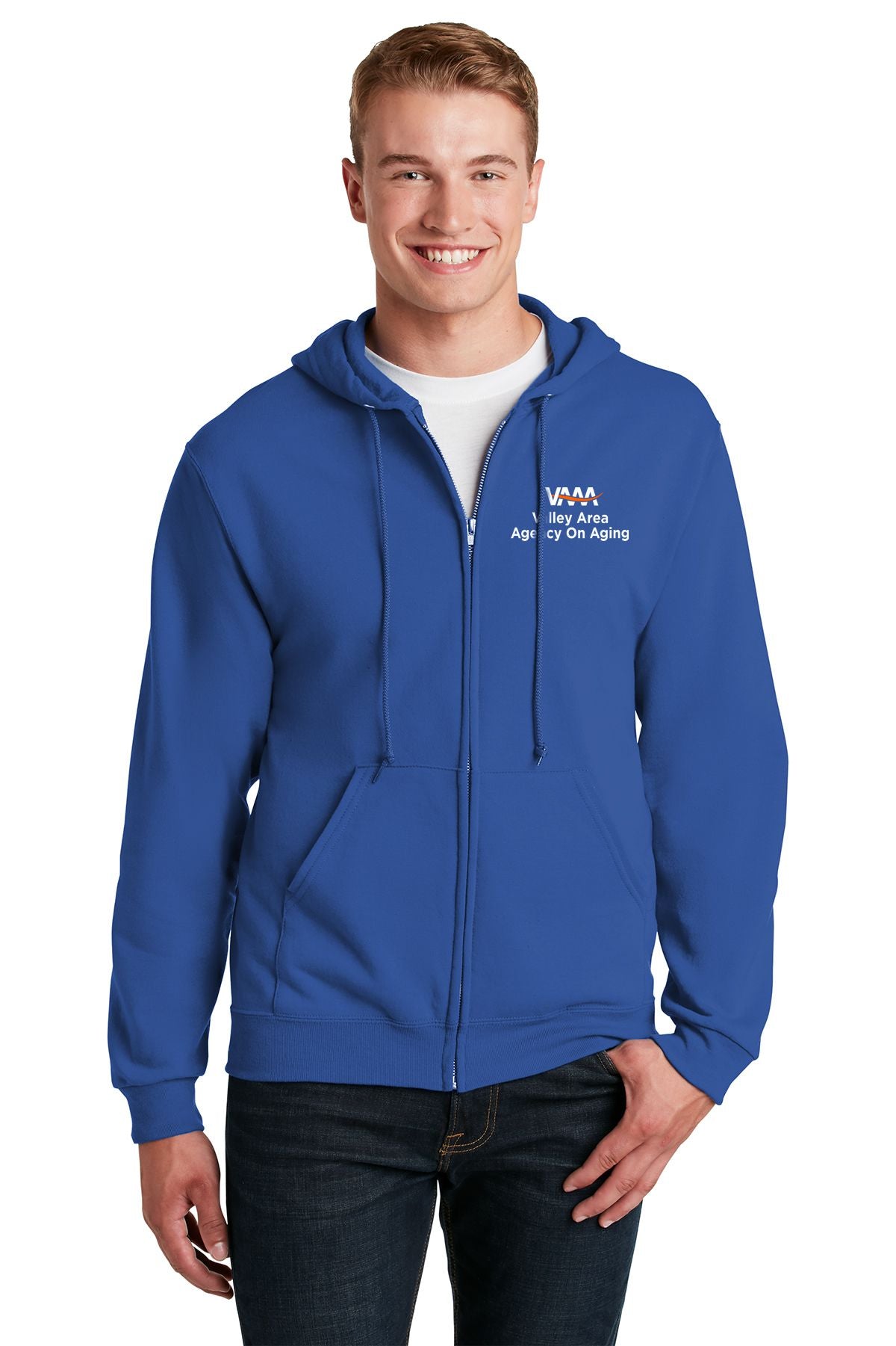 Valley Area Agency On Aging Full Zip Hooded Sweatshirt
