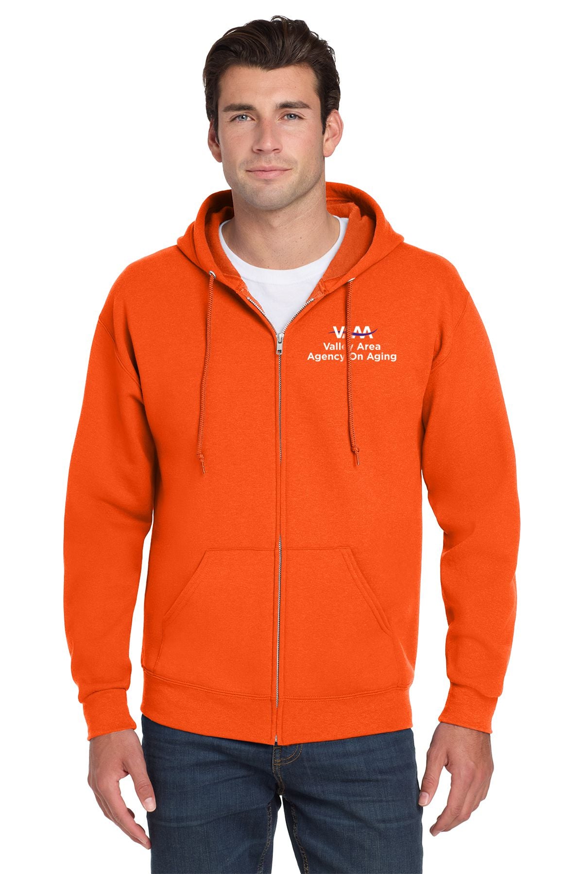 Valley Area Agency On Aging Full Zip Hooded Sweatshirt